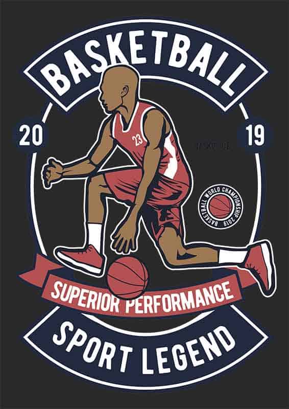 Grafika na koszulkę – Basketball Sport Legend, superior performance