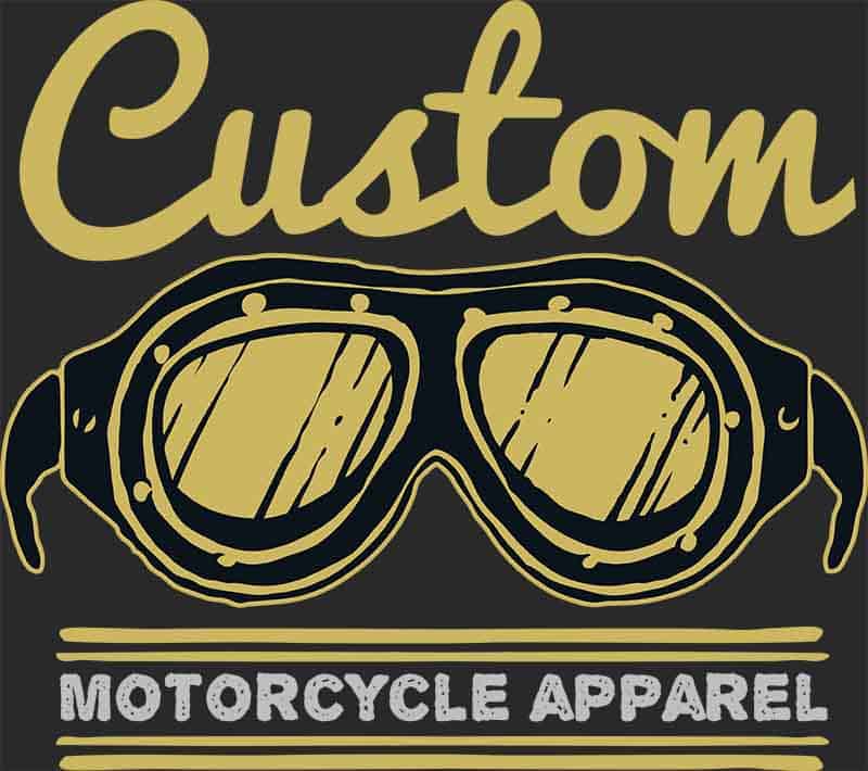 Grafika na koszulkę - Custom Motorcycle Apparel