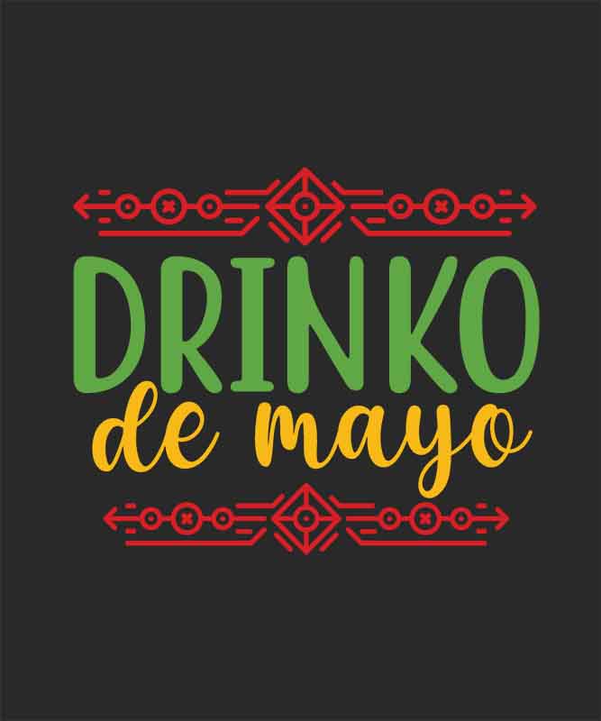 Grafika na koszulkę - Drinko de Mayo, Meksykański Klimat