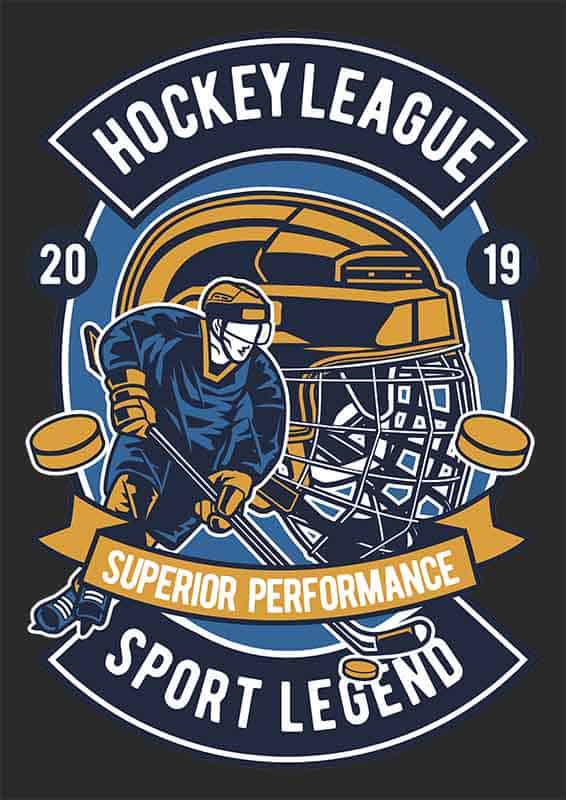 Grafika na koszulkę - Hokejowa Liga Sport Legend